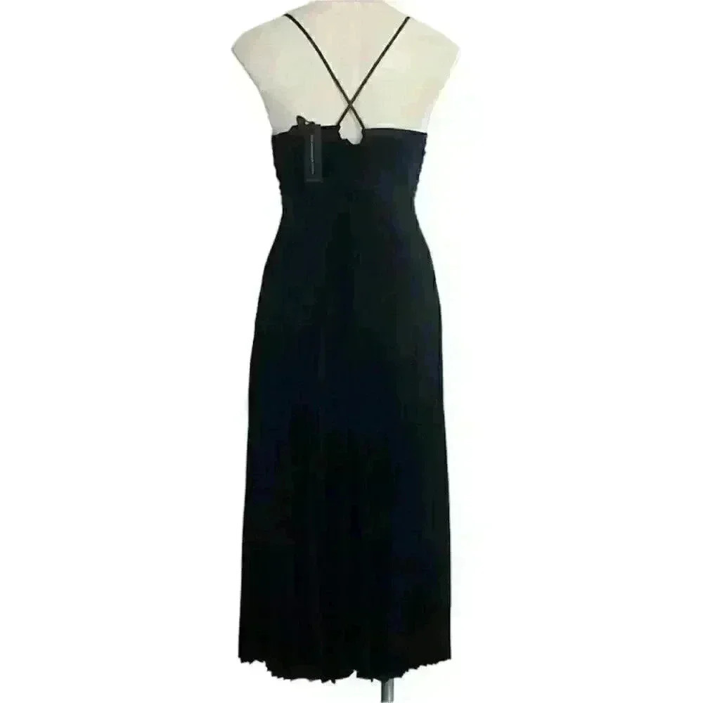 Banana Republic SOLAIRE PLEATED MIDI DRESS - Picture 3 of 7
